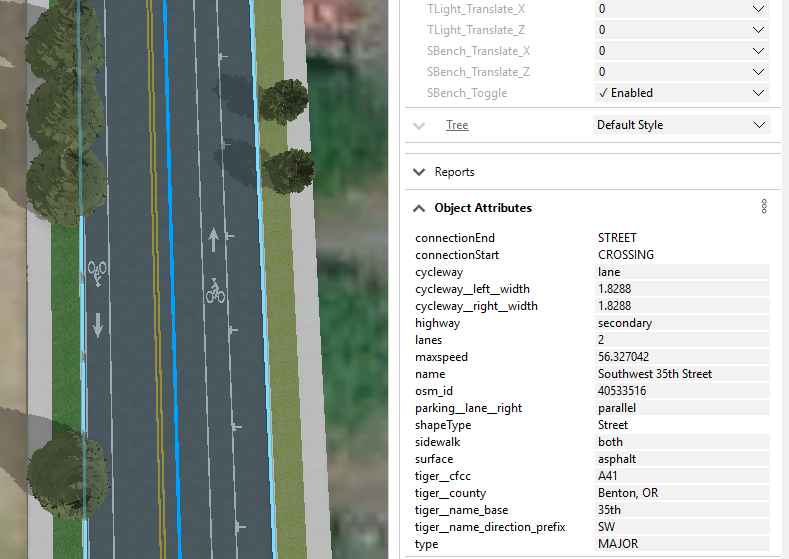 CityEngine Street Example